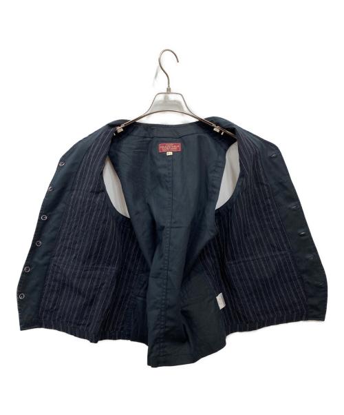 ADJUSTABLE COSTUME（アジャスタブルコスチューム）ADJUSTABLE COSTUME (アジャスタブルコスチューム) ベスト ネイビー サイズ:38の古着・服飾アイテム
