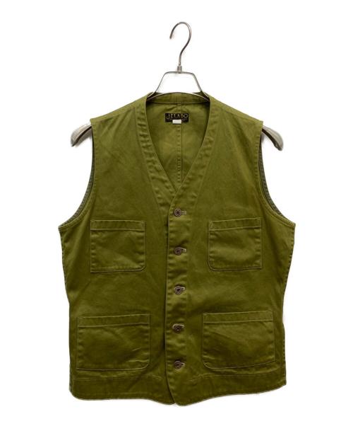 JERADO（ジェラード）JERADO (ジェラード) ミリタリーベスト カーキ サイズ:Mの古着・服飾アイテム