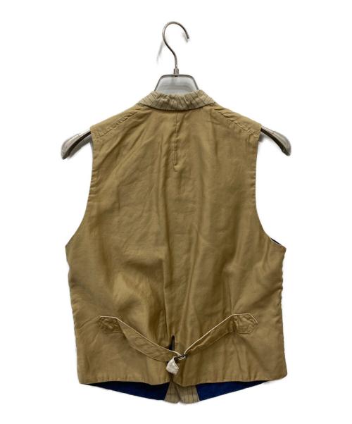 SUGAR CANE（シュガーケーン）SUGAR CANE (シュガーケーン) MISTER FREEDOM (ミスターフリーダム) STRIPE HACENDADO WAISTCOAT ベージュ サイズ:36の古着・服飾アイテム