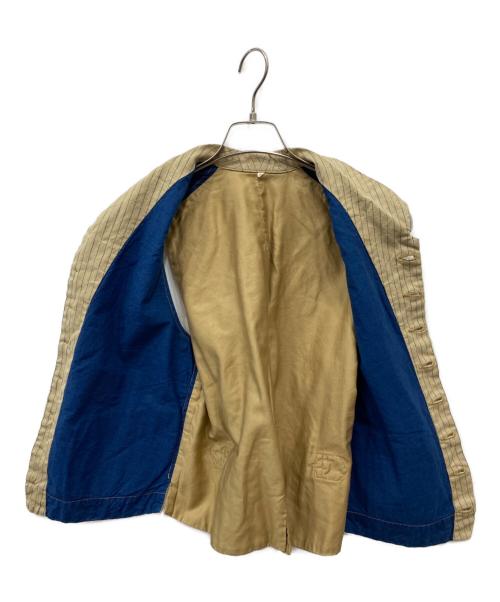 SUGAR CANE（シュガーケーン）SUGAR CANE (シュガーケーン) MISTER FREEDOM (ミスターフリーダム) STRIPE HACENDADO WAISTCOAT ベージュ サイズ:36の古着・服飾アイテム