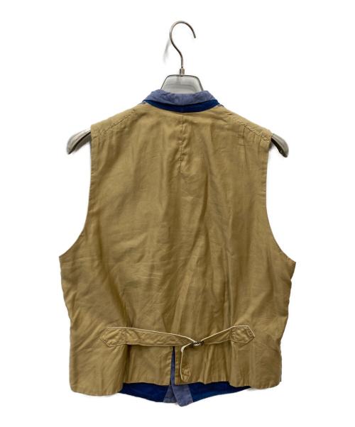 SUGAR CANE（シュガーケーン）SUGAR CANE (シュガーケーン) MISTER FREEDOM (ミスターフリーダム) 6.5oz. BAJA DENIM HACENDADO WAISTCOAT ブルー サイズ:Lの古着・服飾アイテム