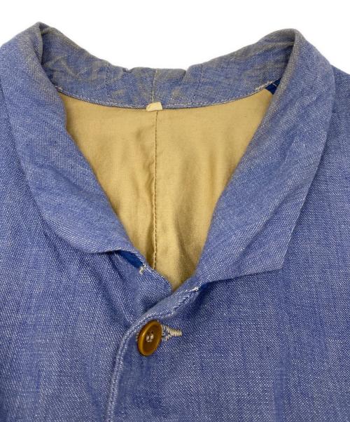 SUGAR CANE（シュガーケーン）SUGAR CANE (シュガーケーン) MISTER FREEDOM (ミスターフリーダム) 6.5oz. BAJA DENIM HACENDADO WAISTCOAT ブルー サイズ:Lの古着・服飾アイテム