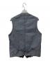 DUKE KAHANAMOKU (デュークカハナモク) COTTON TAILORED VEST DUKE'S PINEAPPLE ネイビー サイズ:40：7000円
