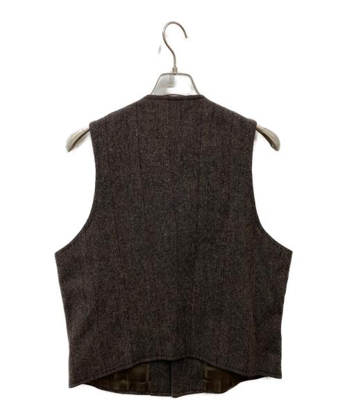 PENDLETON（ペンドルトン）PENDLETON (ペンドルトン) ヘリンボーンベスト ブラウン サイズ:40の古着・服飾アイテム