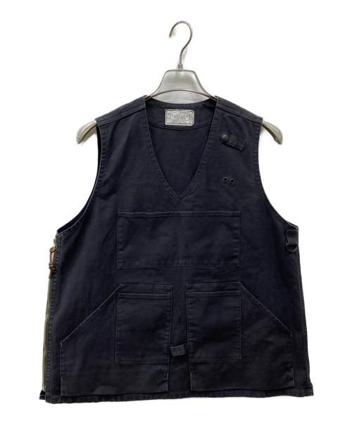 MASLAND（マスランド）MASLAND (マスランド) Creek Vest ネイビー サイズ:Lの古着・服飾アイテム