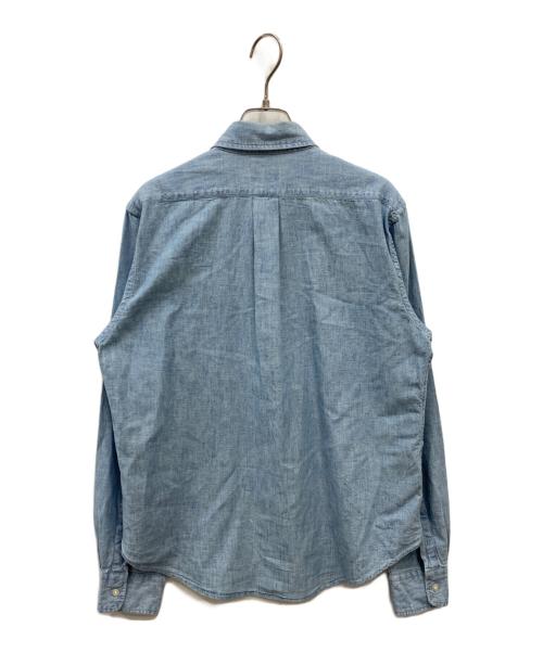 POLO RALPH LAUREN（ポロ・ラルフローレン）POLO RALPH LAUREN (ポロ・ラルフローレン) デニムシャツ インディゴ サイズ:Lの古着・服飾アイテム