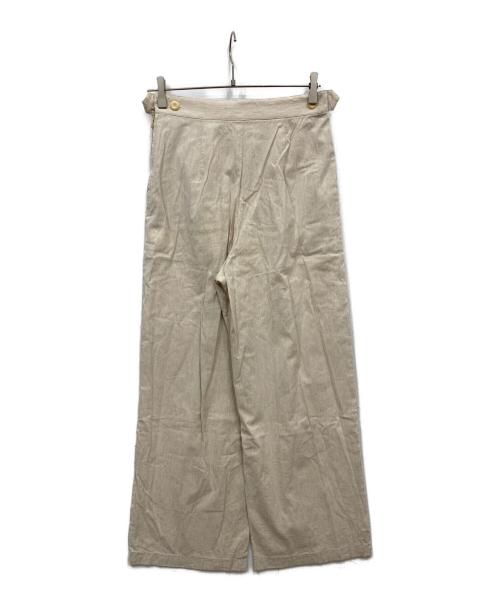 MACPHEE（マカフィー）MACPHEE (マカフィー) クロップドパンツ アイボリー サイズ:36の古着・服飾アイテム