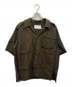 tac:tacタクタク）の古着「シャツジャケット」｜グリーン