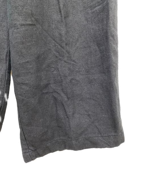 TODAYFUL（トゥデイフル）TODAYFUL (トゥデイフル) タックリネントラウザース ブラック サイズ:38の古着・服飾アイテム