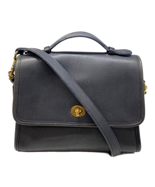 COACH（コーチ）COACH (コーチ) オールド ショルダーバッグ ブラックの古着・服飾アイテム