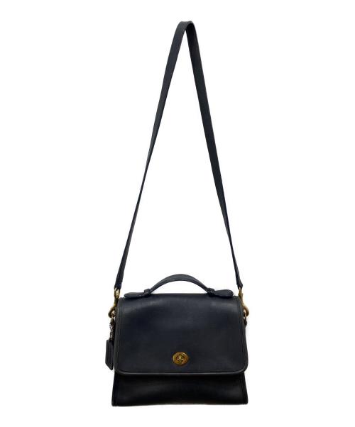 COACH（コーチ）COACH (コーチ) オールド ショルダーバッグ ブラックの古着・服飾アイテム