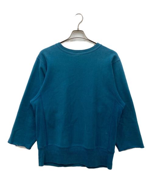 Champion REVERSE WEAVE（チャンピオン リバース ウィーブ）Champion REVERSE WEAVE (チャンピオン リバース ウィーブ) 90s リバースウィーブスウェット ブルー サイズ:Mの古着・服飾アイテム