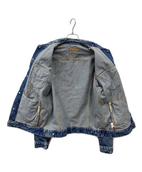RHC Ron Herman（アールエイチシー ロンハーマン）RHC Ron Herman (アールエイチシー ロンハーマン) Indigo Denim Jacket ブルー サイズ:Mの古着・服飾アイテム