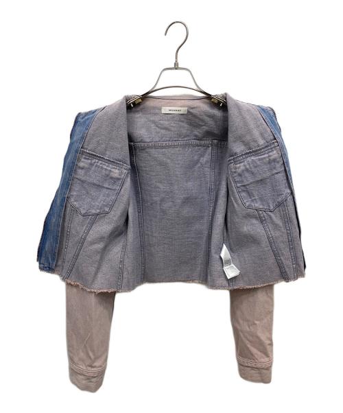 moussy（マウジー）moussy (マウジー) ZIP UP COMPACT DENIM JACKET ピンク サイズ:2の古着・服飾アイテム
