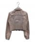 moussy (マウジー) ZIP UP COMPACT DENIM JACKET ピンク サイズ:2：5000円