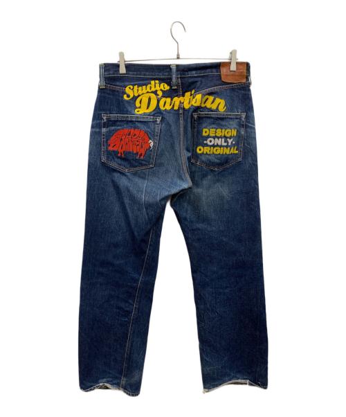 STUDIO D'ARTISAN（ステュディオダルチザン）STUDIO D'ARTISAN (ステュディオダルチザン) デニムパンツ インディゴ サイズ:実寸約86cmの古着・服飾アイテム