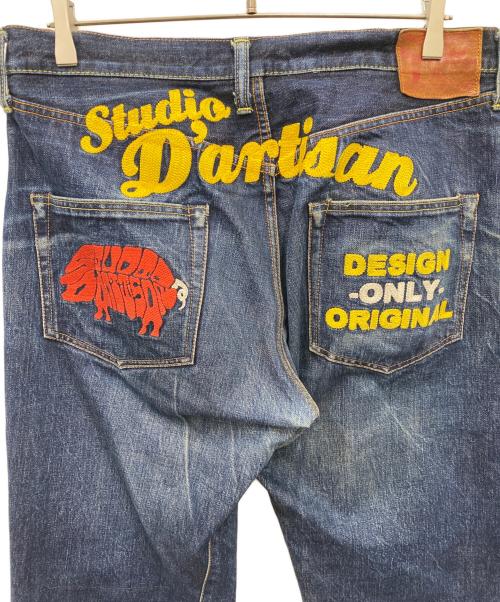 STUDIO D'ARTISAN（ステュディオダルチザン）STUDIO D'ARTISAN (ステュディオダルチザン) デニムパンツ インディゴ サイズ:実寸約86cmの古着・服飾アイテム