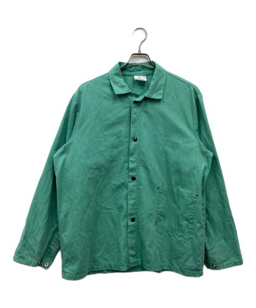 STEINER INDUSTRIES（シュタイナー・インダストリーズ）STEINER INDUSTRIES (シュタイナー・インダストリーズ) ワークジャケット グリーン サイズ:Lの古着・服飾アイテム