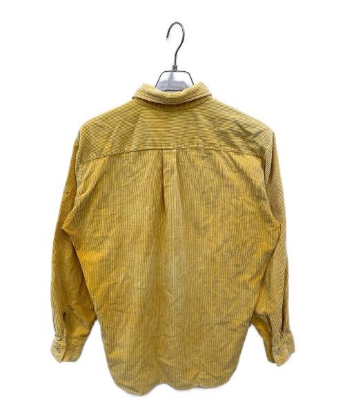 The Patriot（ザ・パトリオット）The Patriot (ザ・パトリオット) 70s コーデュロイシャツ イエロー サイズ:Lの古着・服飾アイテム