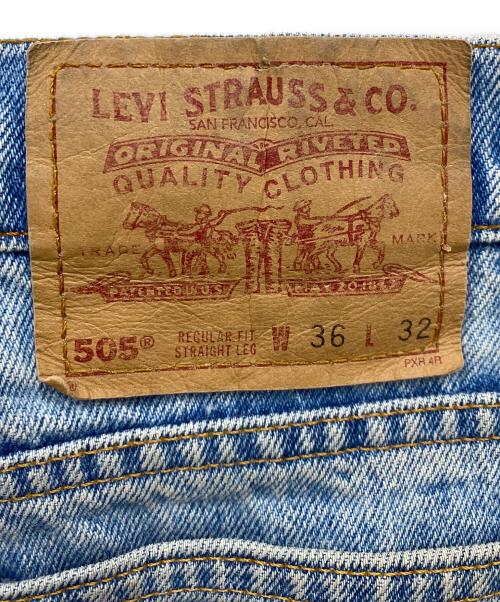 LEVI'S（リーバイス）LEVI'S (リーバイス) 505 デニムパンツ ブルー サイズ:W36×L32の古着・服飾アイテム