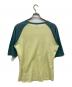 MIHARA YASUHIRO (ミハラヤスヒロ) ROUTE66スカルTシャツ グリーン×イエロー サイズ:S：5000円