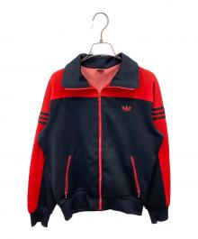 adidas（アディダス）の古着「80s トラックジャケット」｜レッド