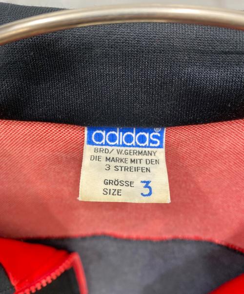 adidas（アディダス）adidas (アディダス) 80s トラックジャケット レッド サイズ:3の古着・服飾アイテム
