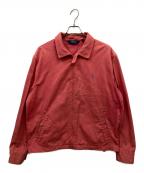 POLO RALPH LAURENポロ・ラルフローレン）の古着「スイングトップジャケット」｜レッド