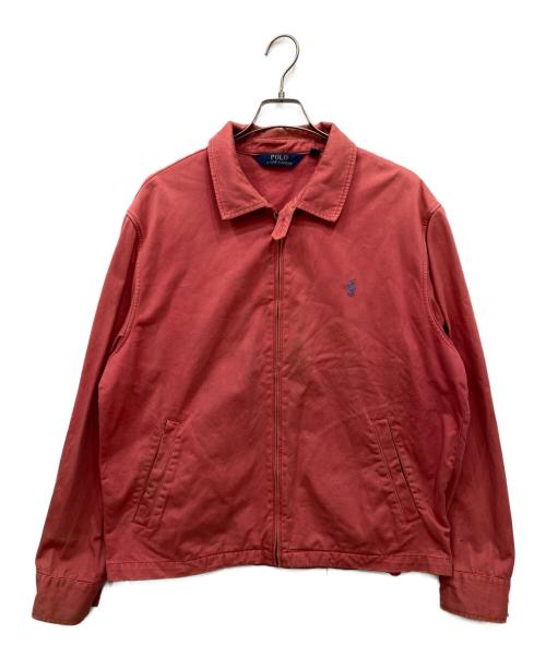 POLO RALPH LAUREN（ポロ・ラルフローレン）POLO RALPH LAUREN (ポロ・ラルフローレン) スイングトップジャケット レッド サイズ:XLの古着・服飾アイテム