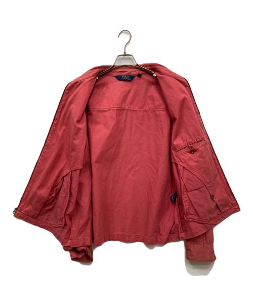 POLO RALPH LAUREN（ポロ・ラルフローレン）POLO RALPH LAUREN (ポロ・ラルフローレン) スイングトップジャケット レッド サイズ:XLの古着・服飾アイテム