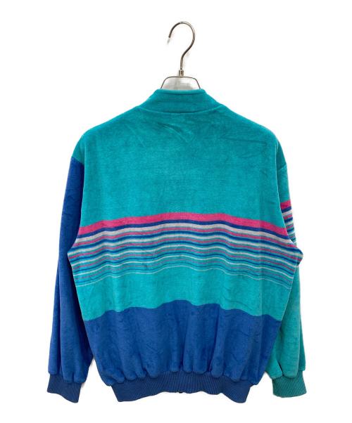 adidas（アディダス）adidas (アディダス) トラックジャケット グリーン×ブルー サイズ:不明の古着・服飾アイテム
