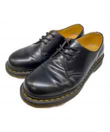 Dr.Martens（ドクターマーチン）の古着「3ホールレザーシューズ」｜ブラック