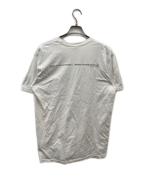 SUPREME（シュプリーム）Supreme (シュプリーム) WARINING TEE ホワイト サイズ:Lの古着・服飾アイテム