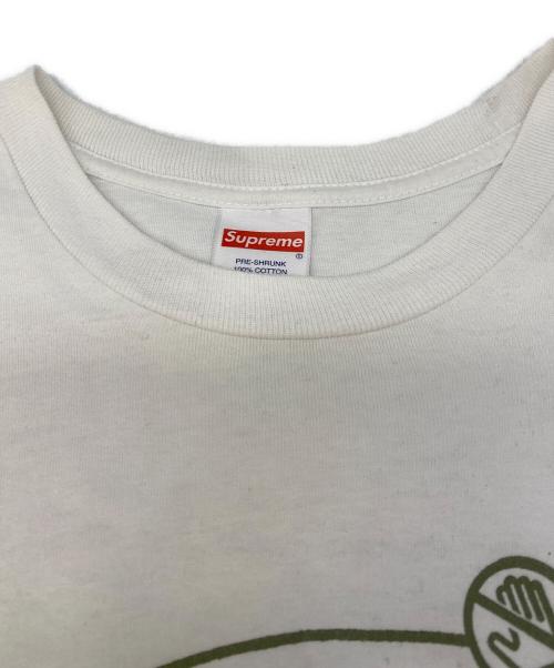 SUPREME（シュプリーム）Supreme (シュプリーム) WARINING TEE ホワイト サイズ:Lの古着・服飾アイテム
