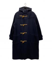 POLO RALPH LAUREN（ポロ・ラルフローレン）の古着「ウールブレンドダッフルコート」｜ネイビー