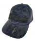 Supreme（シュプリーム）の古着「25SS LEATHER APPLIQUE PANEL CAP」｜ブラック