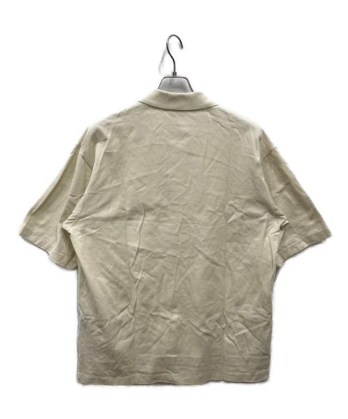 AURALEE（オーラリー）AURALEE (オーラリー) SUPER FINE COTTON SALT SHRINK PIQUE BIG POLO アイボリー サイズ:4の古着・服飾アイテム