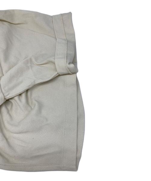 AURALEE（オーラリー）AURALEE (オーラリー) SUPER FINE COTTON SALT SHRINK PIQUE BIG POLO アイボリー サイズ:4の古着・服飾アイテム