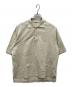 AURALEE（オーラリー）の古着「SUPER FINE COTTON SALT SHRINK PIQUE BIG POLO」｜アイボリー