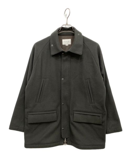 STILL BY HAND（スティルバイハンド）STILL BY HAND (スティルバイハンド) LAMB MELTON HALF COAT ブラウン サイズ:Mの古着・服飾アイテム