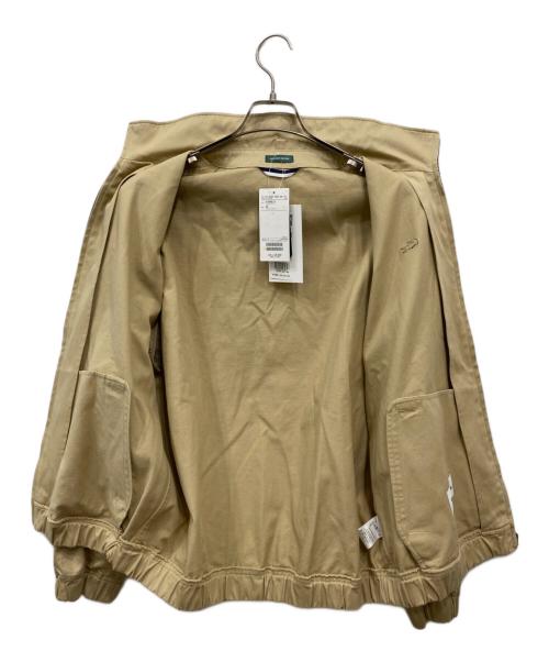 LACOSTE（ラコステ）LACOSTE (ラコステ) BEAMS別注 ヴィンテージバッジブルゾン ベージュ サイズ:L 未使用品の古着・服飾アイテム