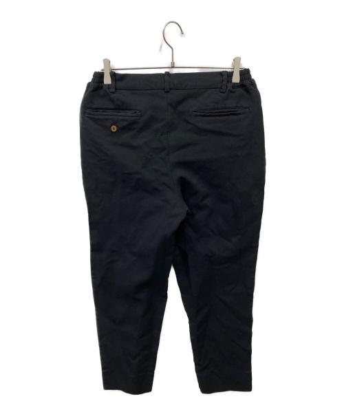 COMME des GARCONS（コムデギャルソン）COMME des GARCONS (コムデギャルソン) 染色加工ポリ縮絨パンツ ブラック サイズ:Sの古着・服飾アイテム