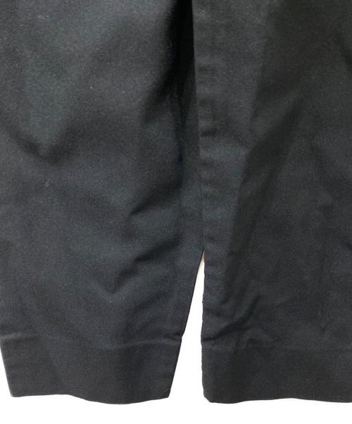 COMME des GARCONS（コムデギャルソン）COMME des GARCONS (コムデギャルソン) 染色加工ポリ縮絨パンツ ブラック サイズ:Sの古着・服飾アイテム