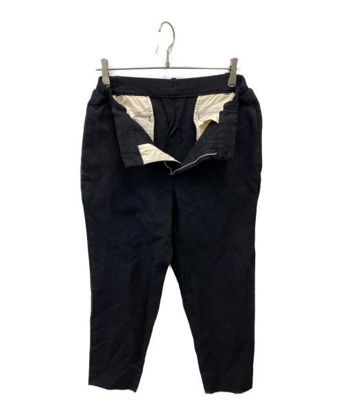 COMME des GARCONS（コムデギャルソン）COMME des GARCONS (コムデギャルソン) 染色加工ポリ縮絨パンツ ブラック サイズ:Sの古着・服飾アイテム