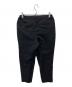 COMME des GARCONS (コムデギャルソン) 染色加工ポリ縮絨パンツ ブラック サイズ:S：13000円