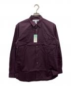 COMME des GARCONS SHIRTコムデギャルソンシャツ）の古着「Cotton Poplin Plain」｜ブラウン