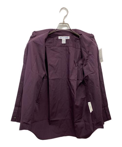 COMME des GARCONS SHIRT（コムデギャルソンシャツ）COMME des GARCONS SHIRT (コムデギャルソンシャツ) Cotton Poplin Plain ブラウン サイズ:S 未使用品の古着・服飾アイテム