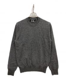 COMME des GARCONS HOMME DEUX（コムデギャルソン オム ドゥ）の古着「21AW クルーネックニット」｜グレー