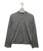 COMME des GARCONS HOMME DEUXコムデギャルソン オム ドゥ）の古着「Vネックニット」｜グレー