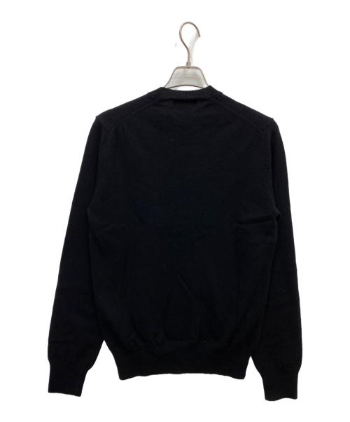COMME des GARCONS HOMME DEUX（コムデギャルソン オム ドゥ）COMME des GARCONS HOMME DEUX (コムデギャルソン オム ドゥ) クルーネックニット ブラック サイズ:Mの古着・服飾アイテム